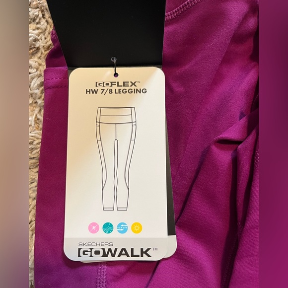 *NWT* Sketchers Go Walk High-Waisted 7/8 Legging (L) - Picture 7 of 8